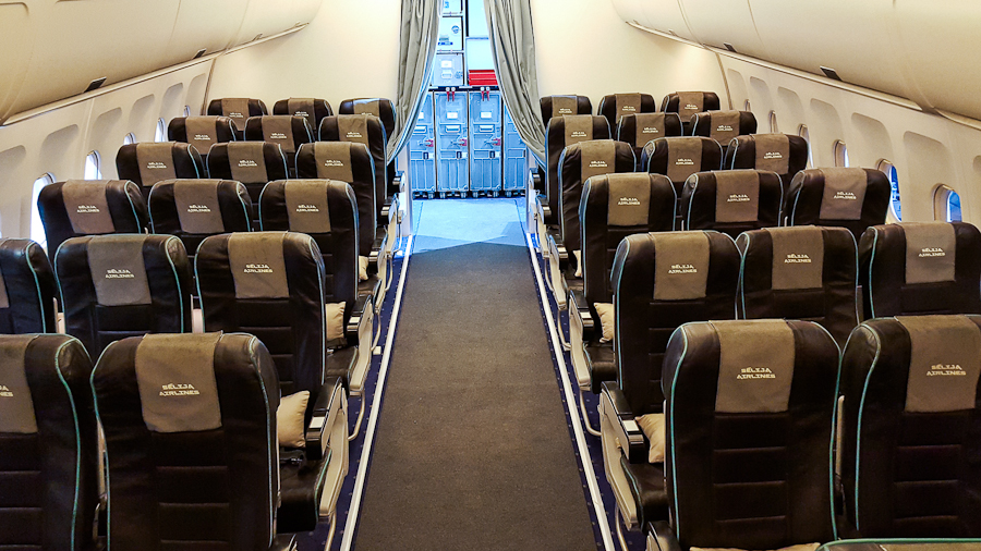 Tek Koridorlu Uçak Dekoru Tek Koridorlu Uçak Dekoru