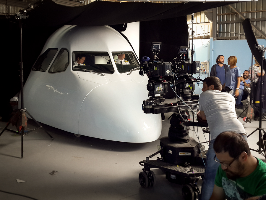 Uçak Kokpit Dekoru Uçak Kokpit Dekoru